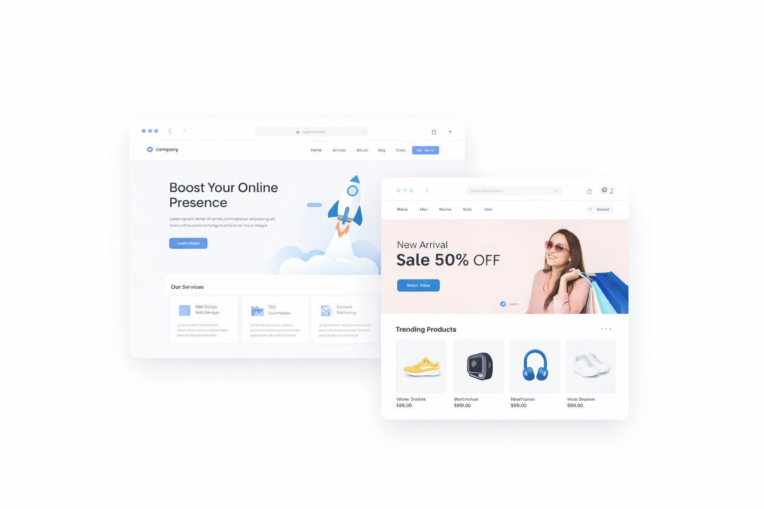 Websites & Online Stores